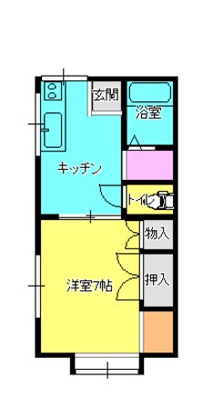 ライフタウンの物件間取画像